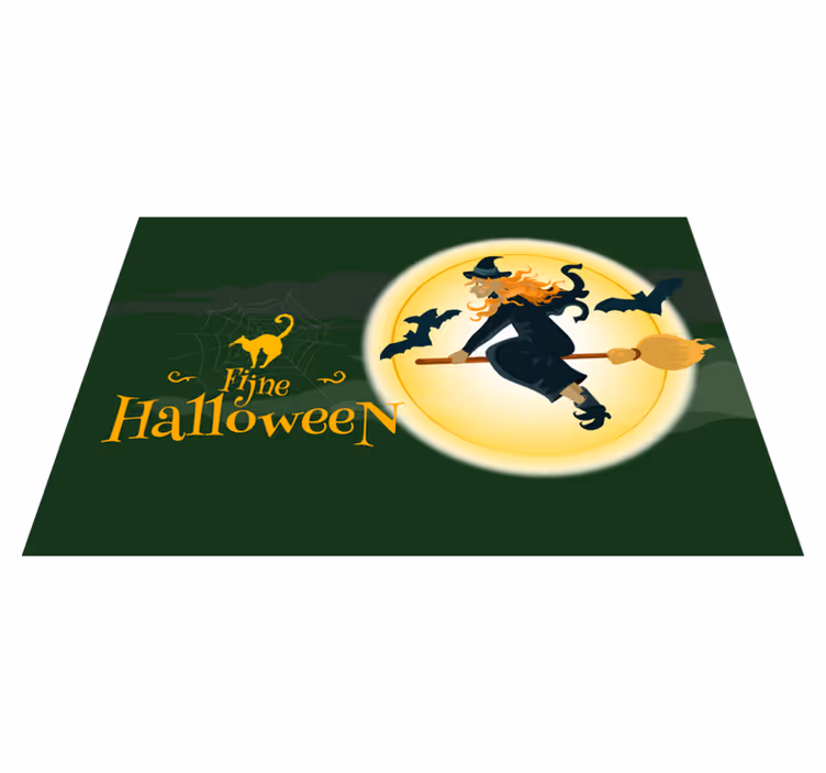 Tischset zuhause Hexen und katzen - TenStickers