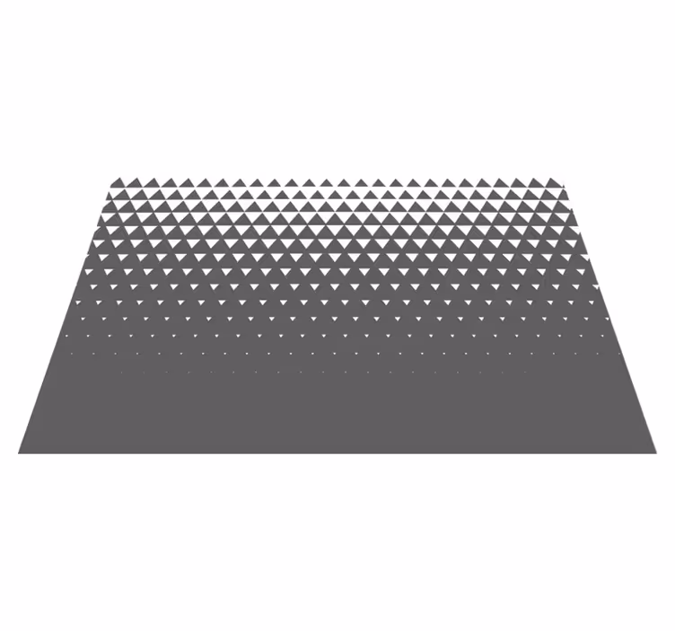 Tischset textur mit dreiecksmuster overlay - TenStickers
