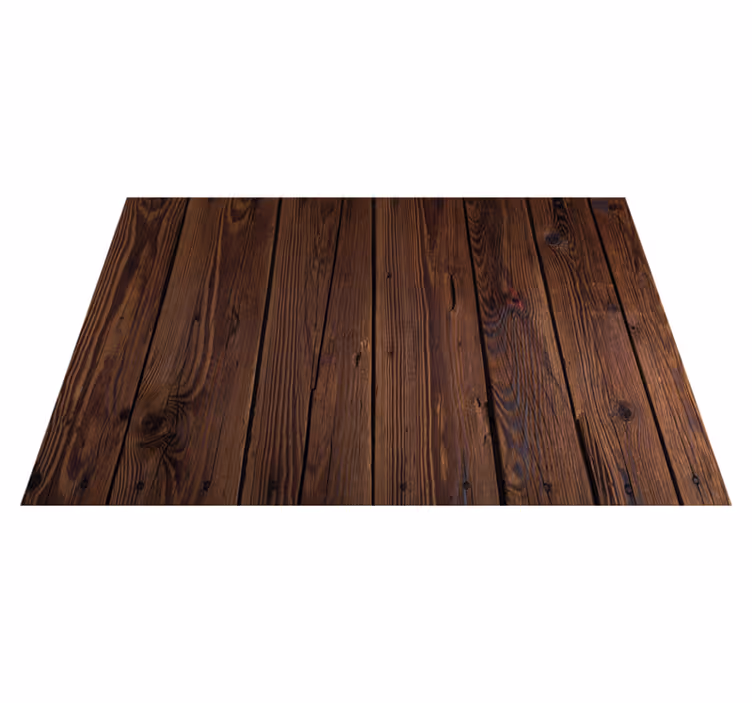 Tischset Textur Dunkelbraunes holz - TenStickers