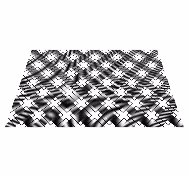 Tischset textur geometrische oberflächenstruktur - TenStickers