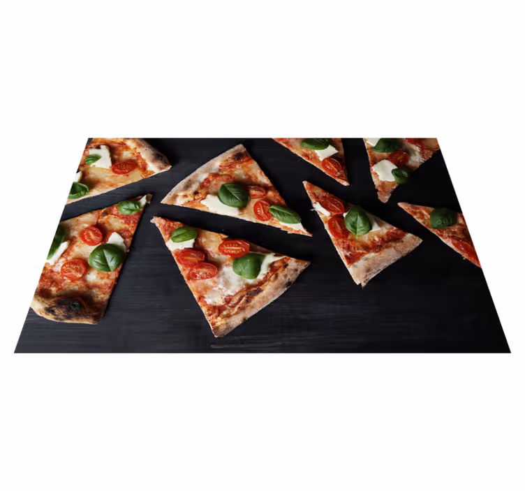 Tischset Restaurant Pizzastücke - TenStickers