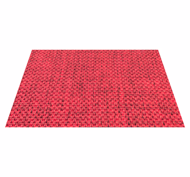 Tischset textur rote matte mit struktur - TenStickers