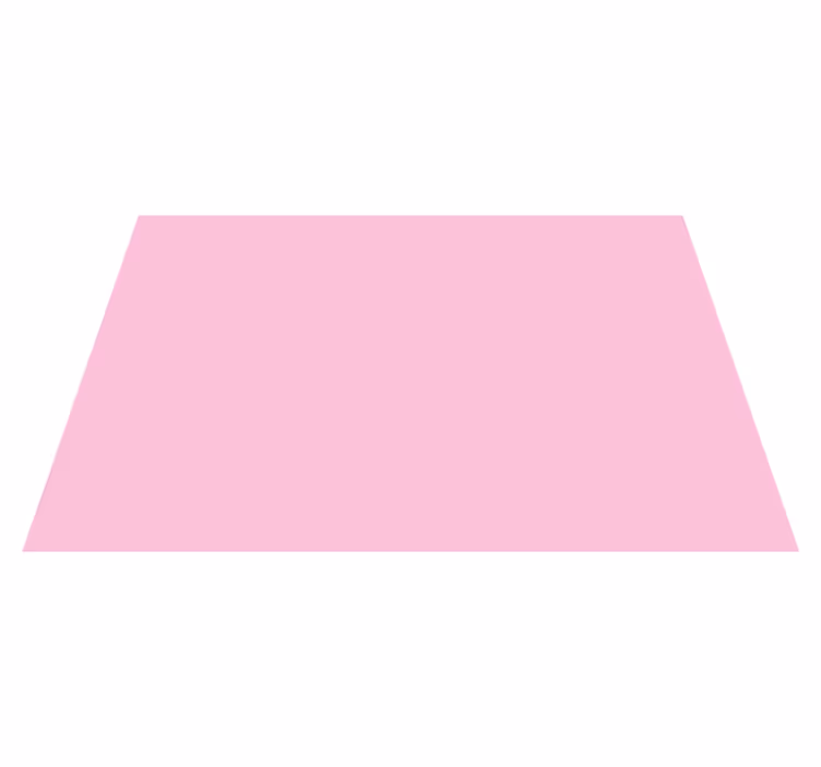 Rosa einfarbige Vinyl Platzsets - TenStickers
