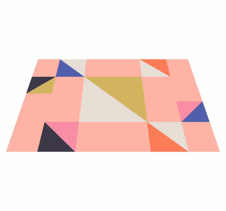 Tischset modern Kunst geometrisches muster - TenStickers