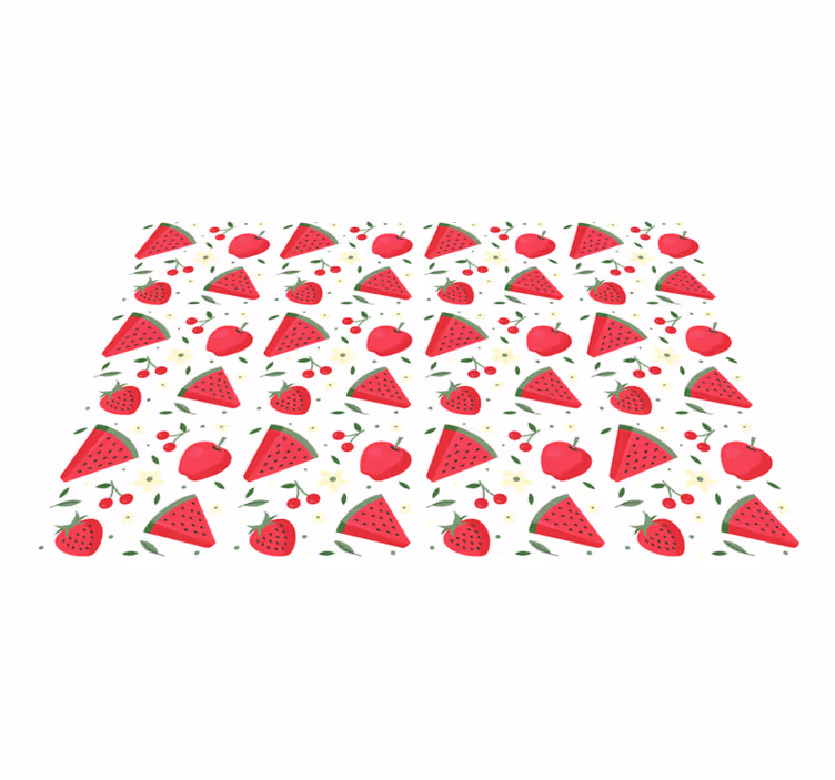 Tischset kinder mit obstscheiben-muster - TenStickers
