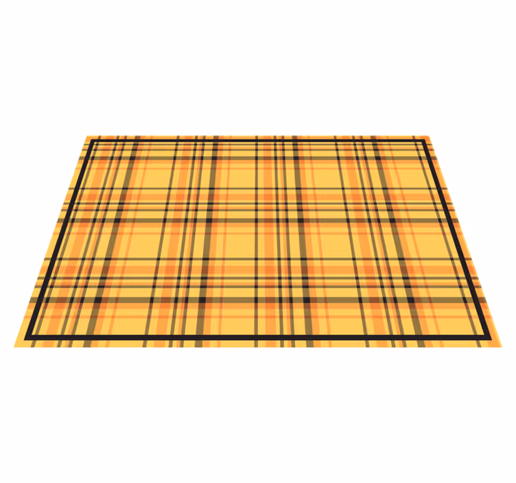 Tischset textur im karierten plaid-muster - TenStickers