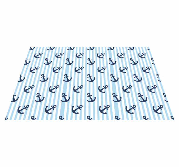 Tischsets originell mit maritimem anker-motiv - TenStickers