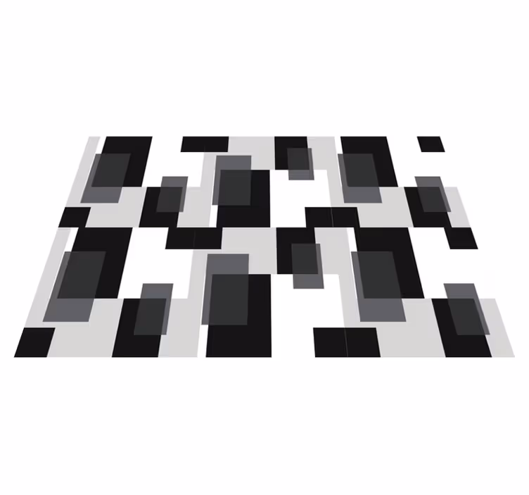Tischset modern mit zeitgenössischem geometrischen muster - TenStickers