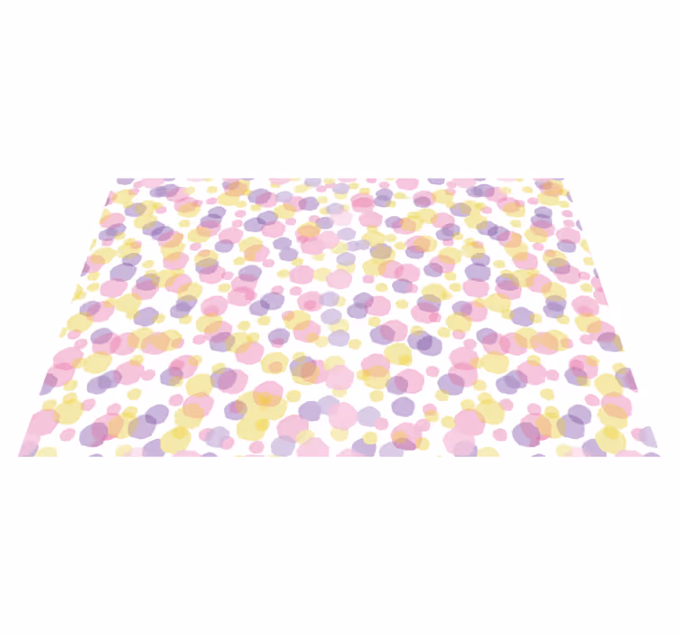 Tischset textur mit bunten abstrakten mustern - TenStickers