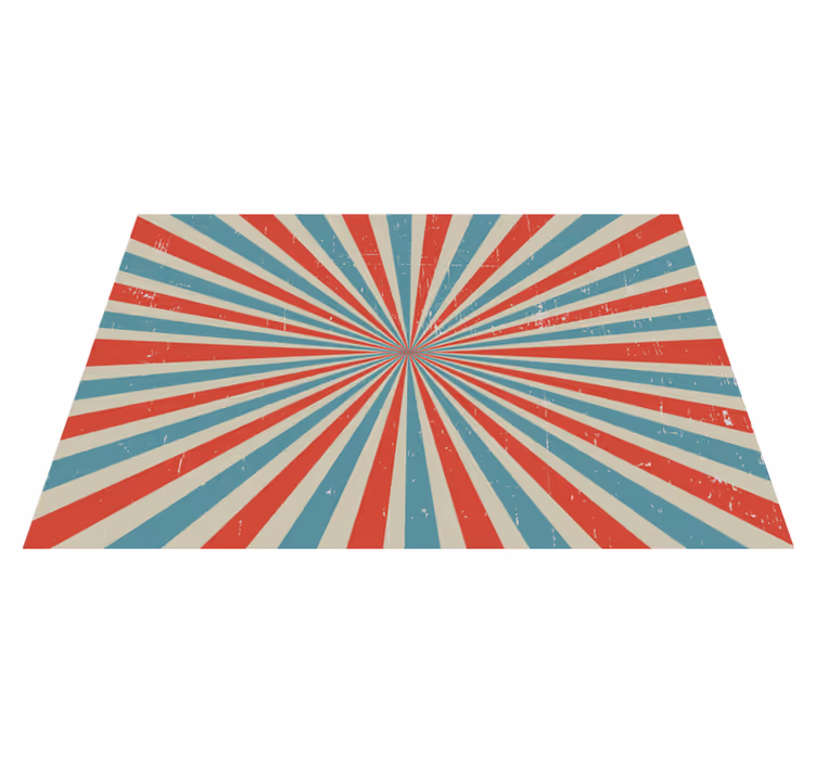 Tischsets originell mit kräftigem spiralmuster - TenStickers