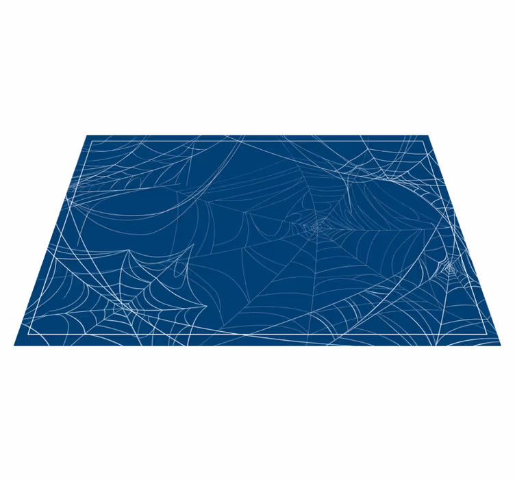 Tischset halloween mit gruseligem spinnennetzmuster - TenStickers