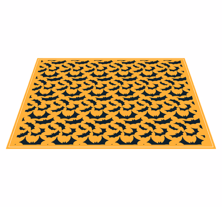 Tischset halloween fledermaus muster overlay - TenStickers