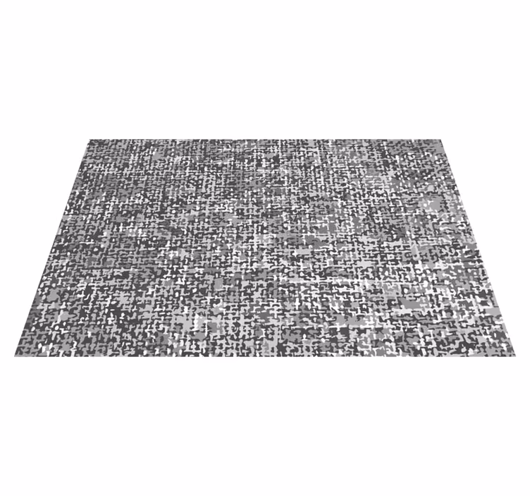 Tischset Textur Grautöne naturfaserimitat - TenStickers