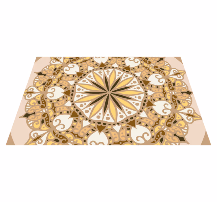 Tischsets originell mit filigranem geometrischem muster - TenStickers