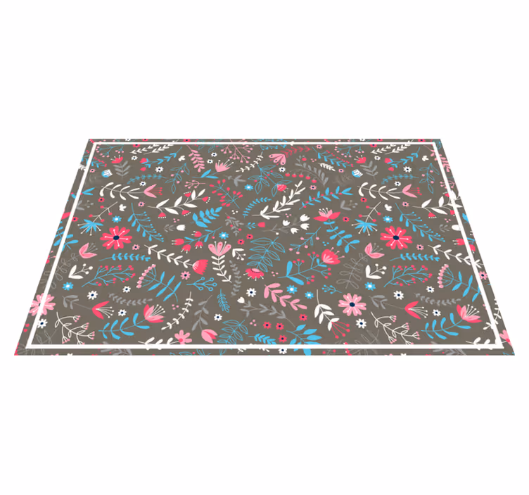 Tischset textur botanisches textur-finish - TenStickers