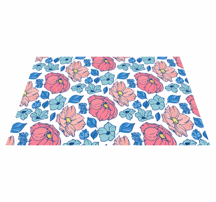 Tischsets originell botanische kunstwerke - TenStickers