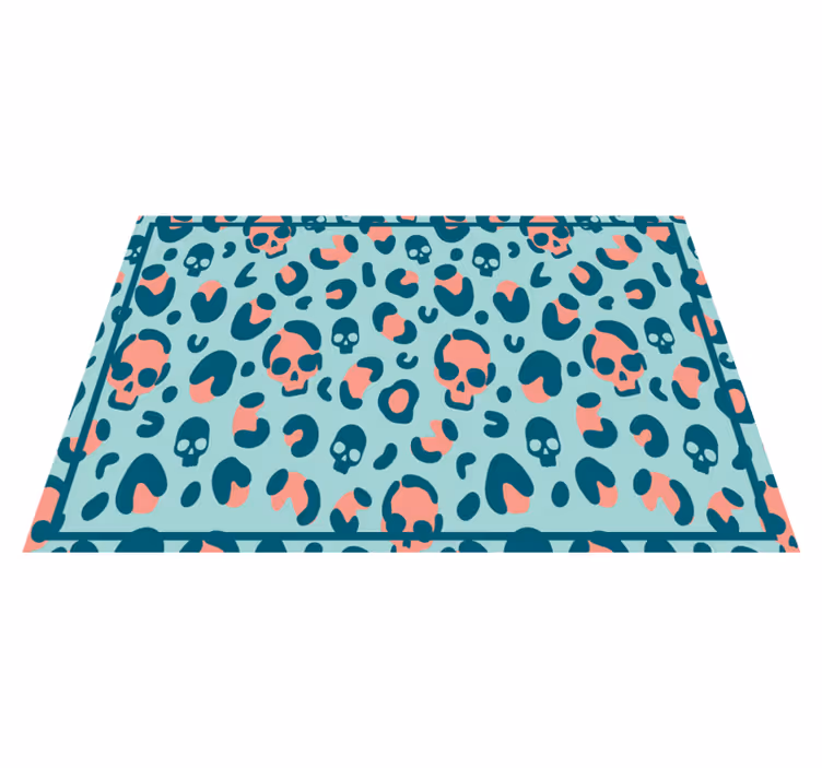 Tischsets originell mit totenkopf-print - TenStickers