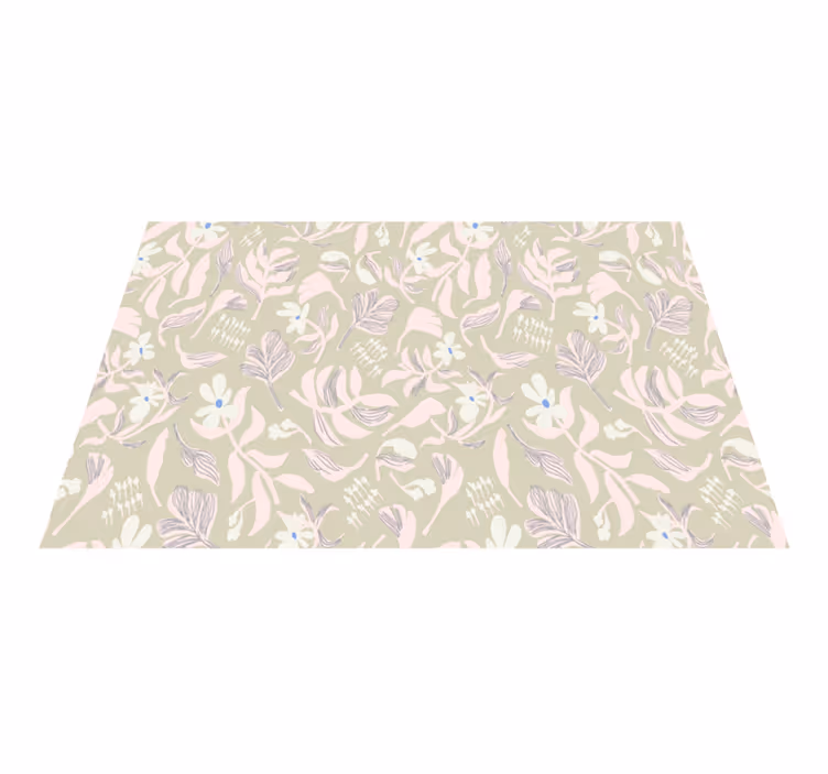 Tischsets originell mit botanischer blatt-inspiration - TenStickers