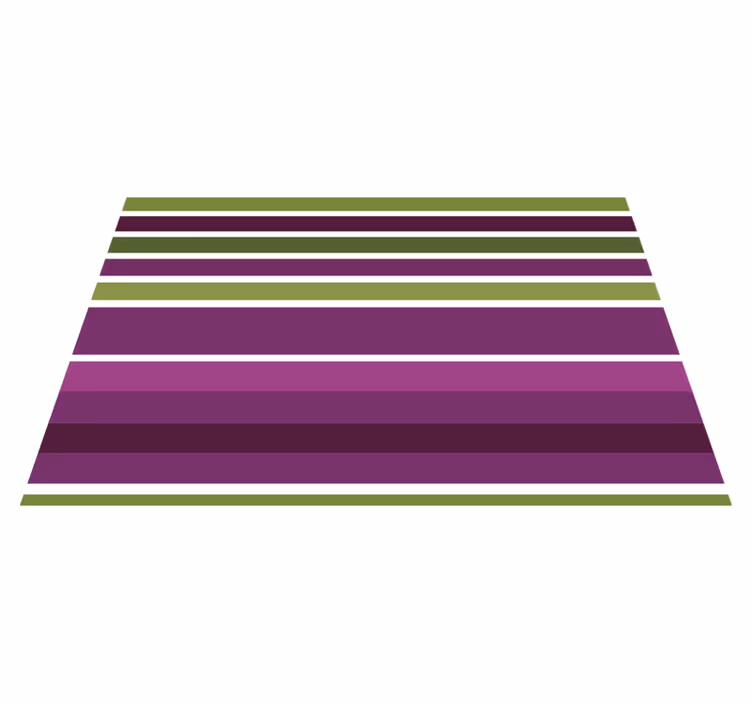 Tischset textur gestreifte farbpalette - TenStickers