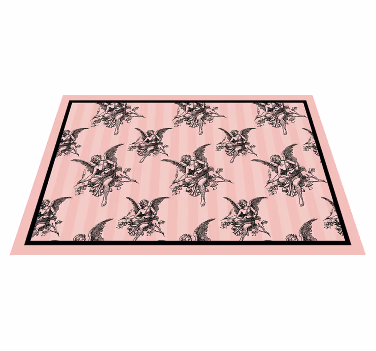 Tischset modern mit engelchen-muster - TenStickers