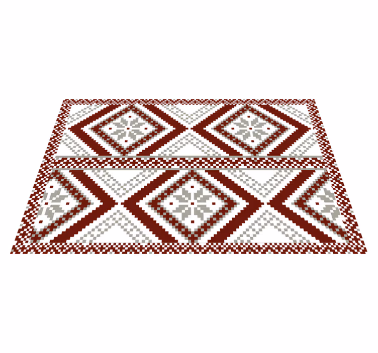 Tischset textur geometrisches muster - TenStickers