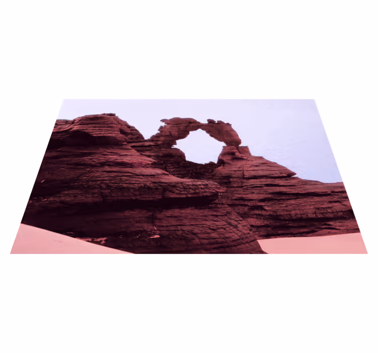Tischset textur malerische felsformation - TenStickers