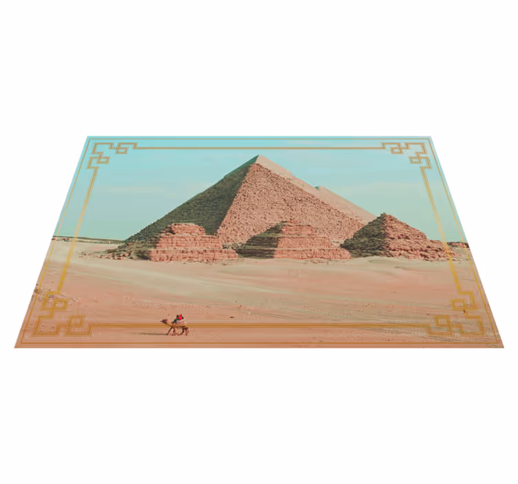 Tischsets originell Pyramiden ästhetische fotografie - TenStickers