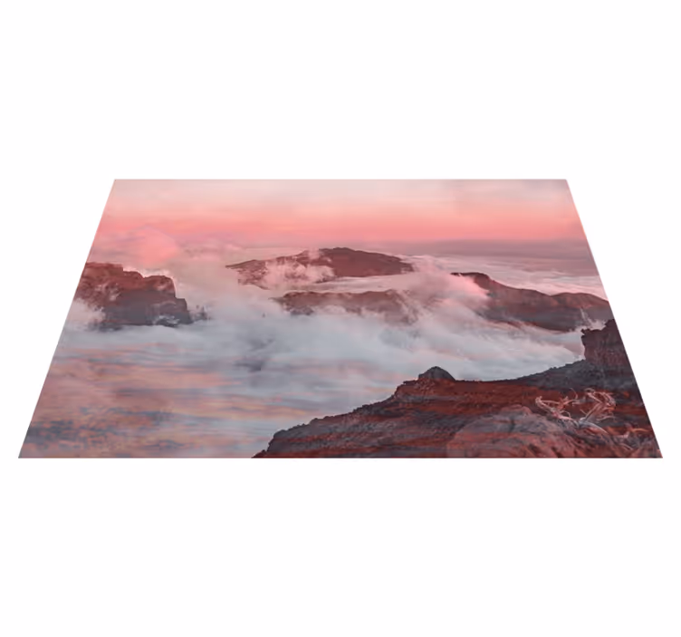 Tischset modern mit berglandschaftsdesign - TenStickers