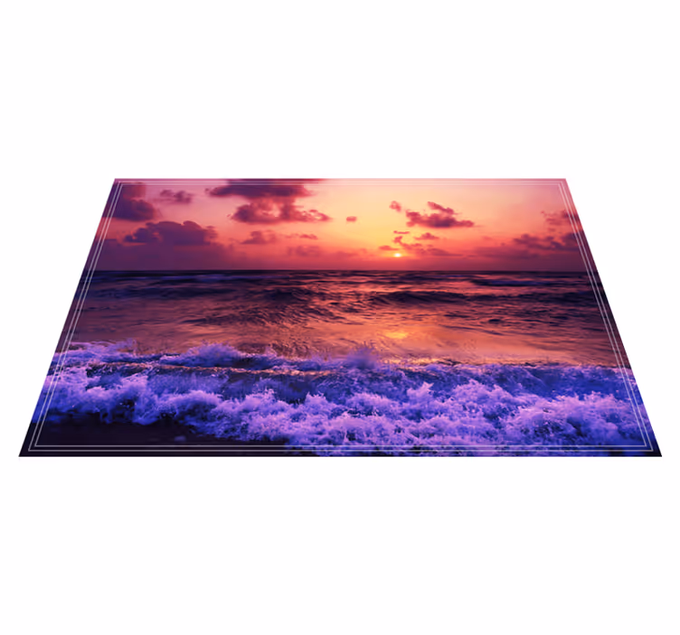 Tischsets originell sonnenuntergang am ozean - TenStickers