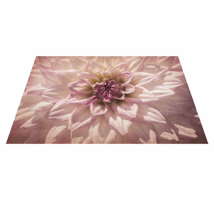 Tischsets originell zarte blumenarrangements - TenStickers