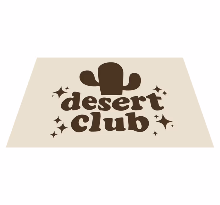 Tischsets originell im cactus club design - TenStickers