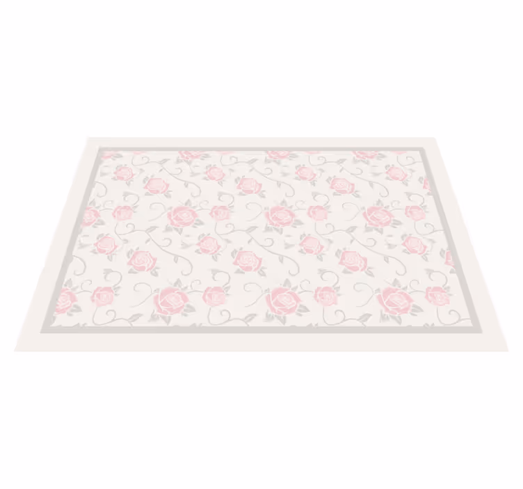 Tischset textur mit botanischem motiv hintergrund - TenStickers