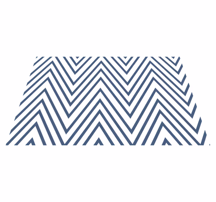 Tischset modern mit elegantem chevron-muster - TenStickers
