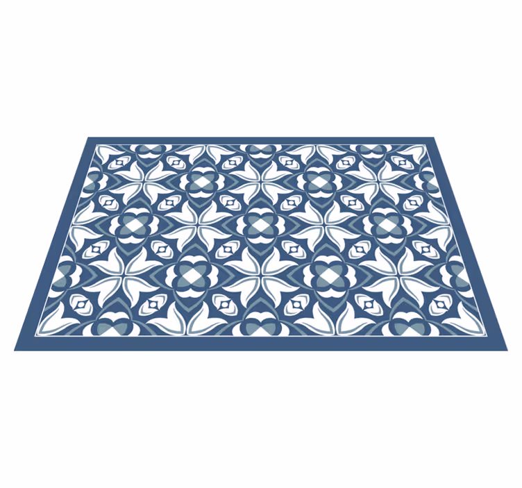 Tischset textur mit aufwendigem botanischen motiv - TenStickers