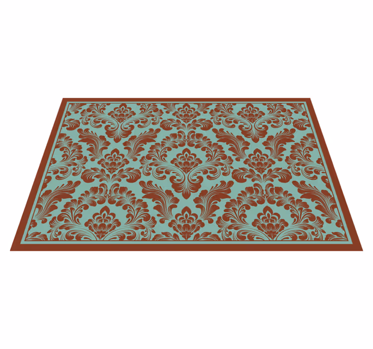 Tischset textur elegantes blumenmuster - TenStickers