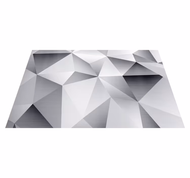 Tischset modern mit geometrischem metallic-muster - TenStickers