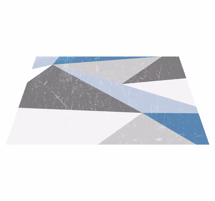 Tischset modern mit geometrischen winkelmuster - TenStickers