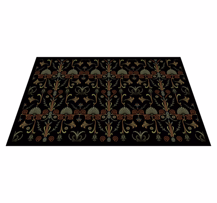 Tischset textur mit floraler struktur - TenStickers