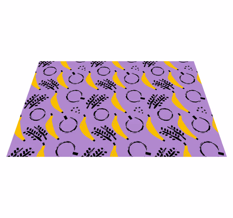 Tischsets originell mit bananenmuster - TenStickers