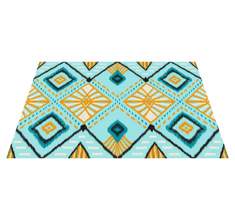 Tischsets originell Geometrisches Muster im "afrika-stil" - TenStickers
