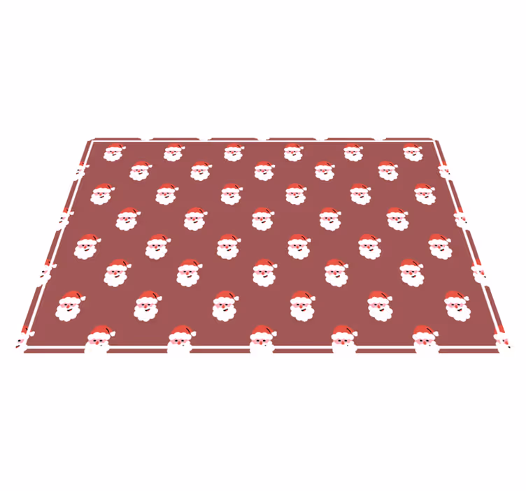 Tischset weihnachten mit weihnachtsmann-motiv - TenStickers
