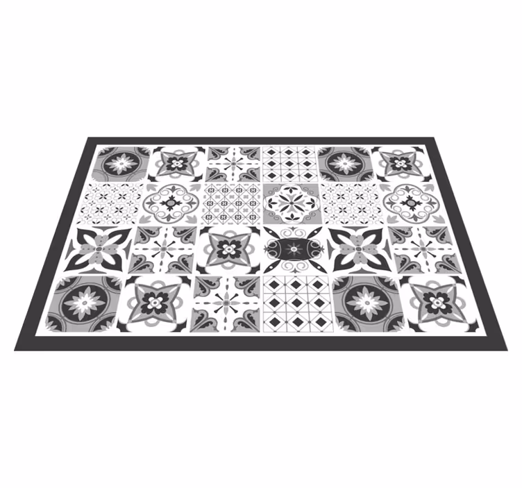 Tischset elegant Schöne graue fliesen - TenStickers