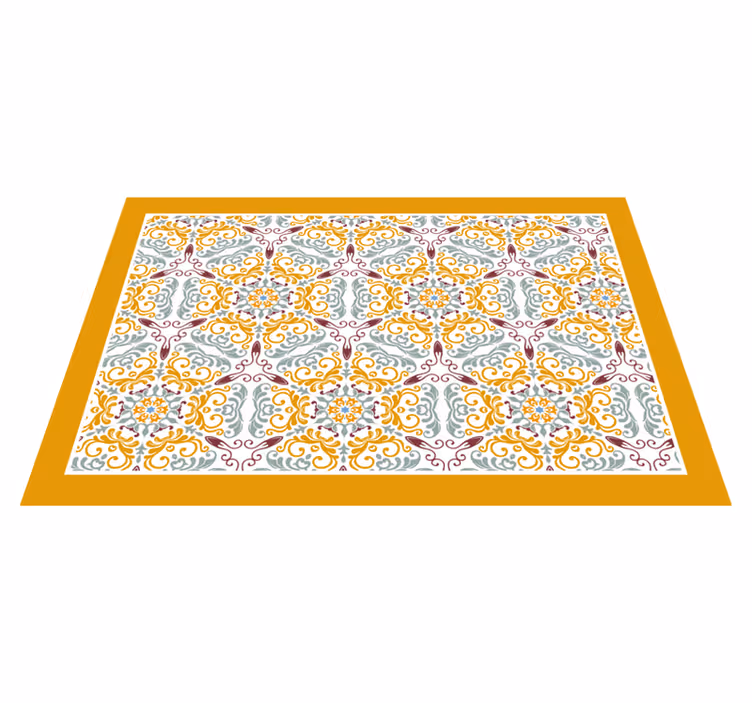 Tischsets originell mit elegantem ornamentmuster - TenStickers