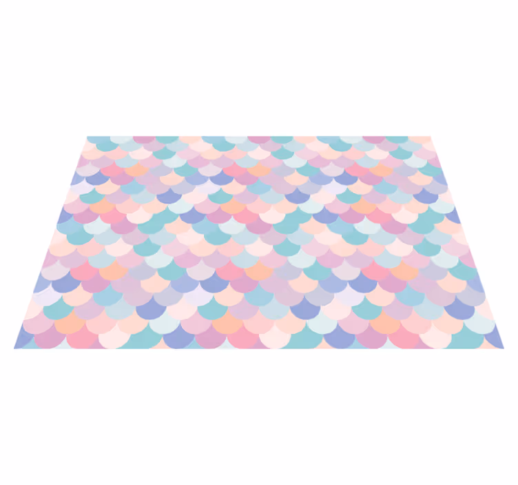 Tischset textur pastell wellenmuster - TenStickers