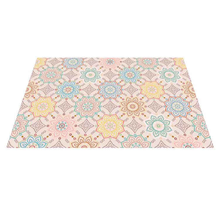 Tischsets originell mit lebhaftem botanischen druck - TenStickers