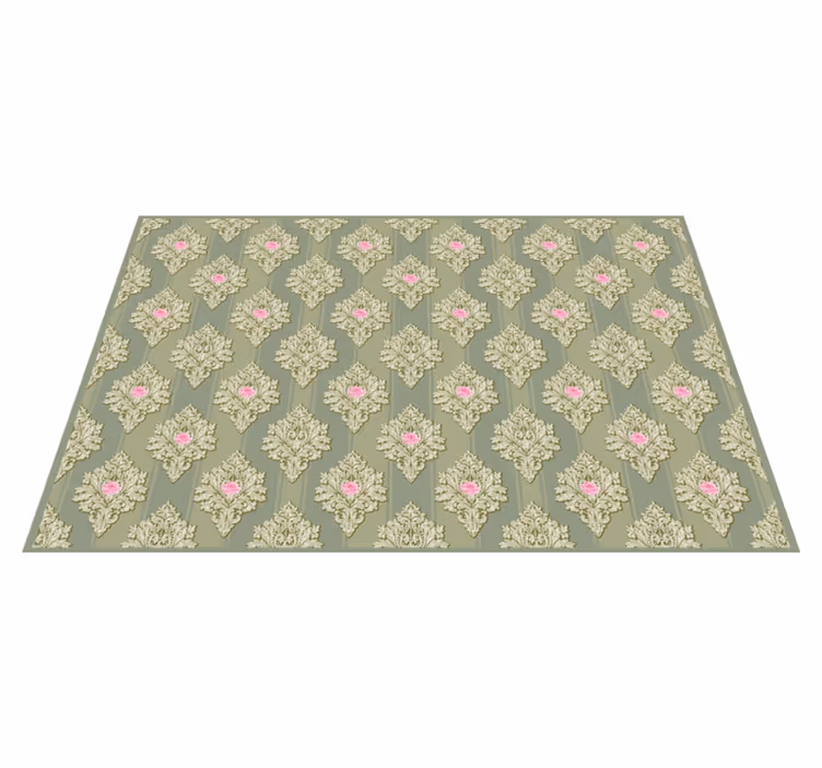 Tischset elegant mit floralem motiv grace - TenStickers