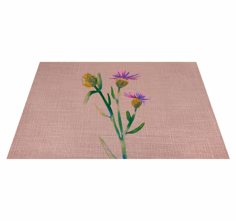 Tischset elegant gewebte Distel - TenStickers