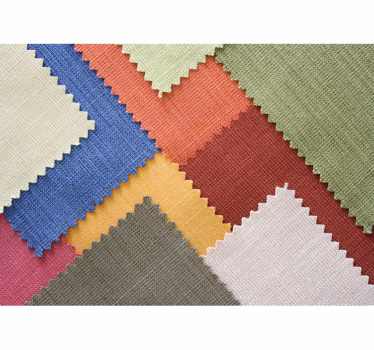 Fototapete Wohnzimmer geometrisches strukturiertes wandbild - TenStickers