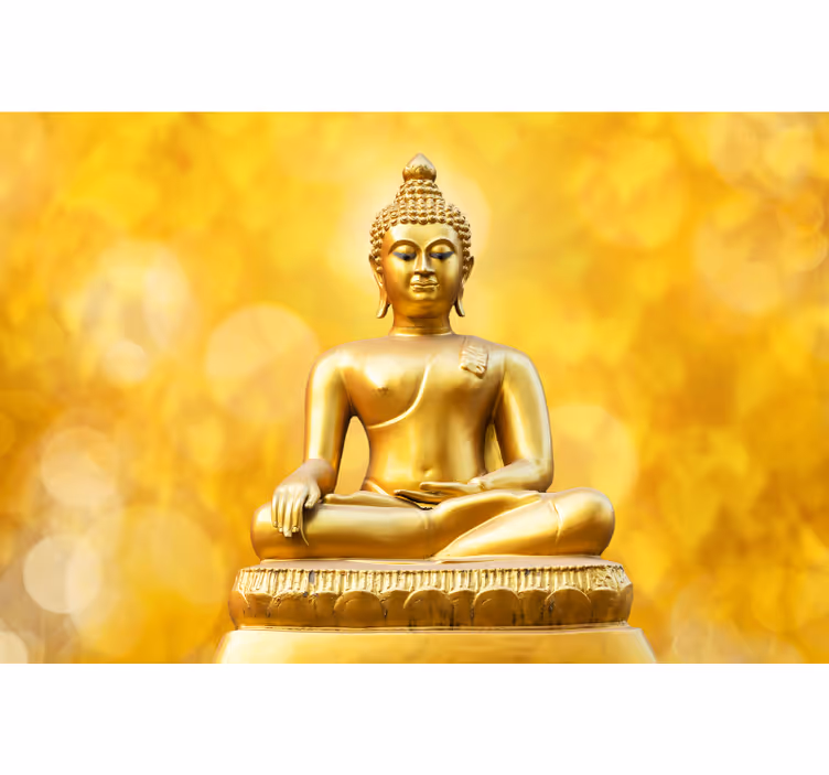 Fototapete buddha im triptychon stil - TenStickers