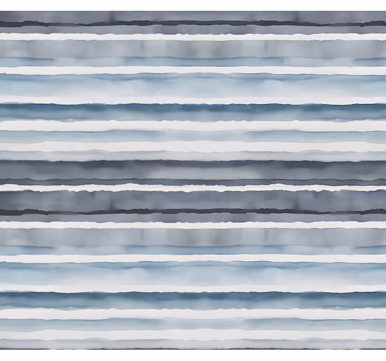 Fototapete badezimmer aquarell horizont muster - TenStickers